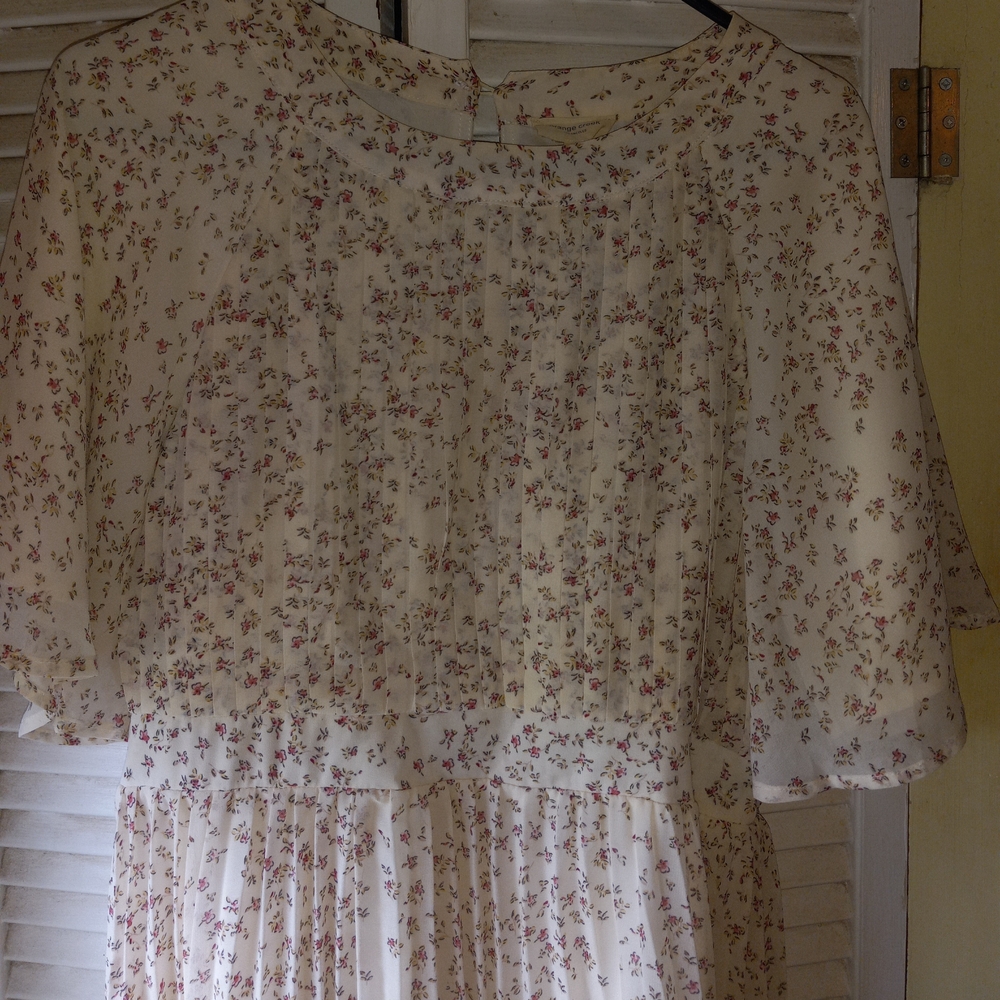 Orange Creek Cream Floral Blouse